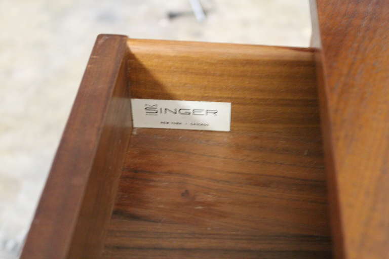 Rare Desk by Bertha Schaefer for Singer and Sons 1