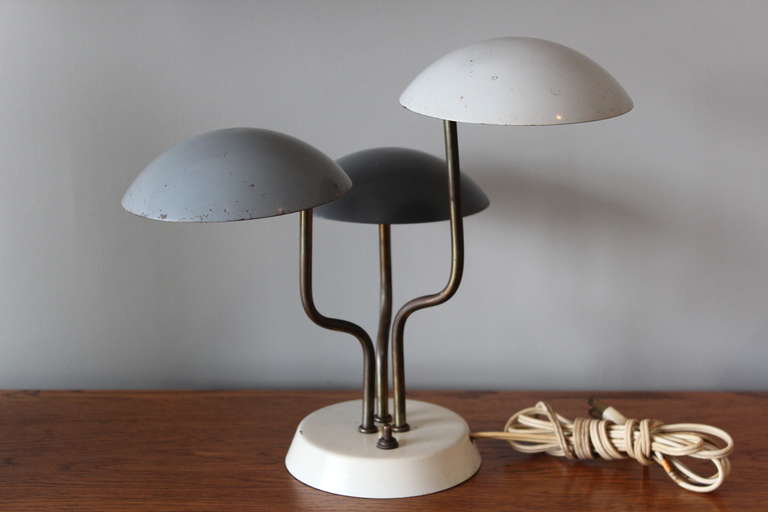 Rare Table Lamp by Gino Sarfatti In Good Condition In Dallas, TX