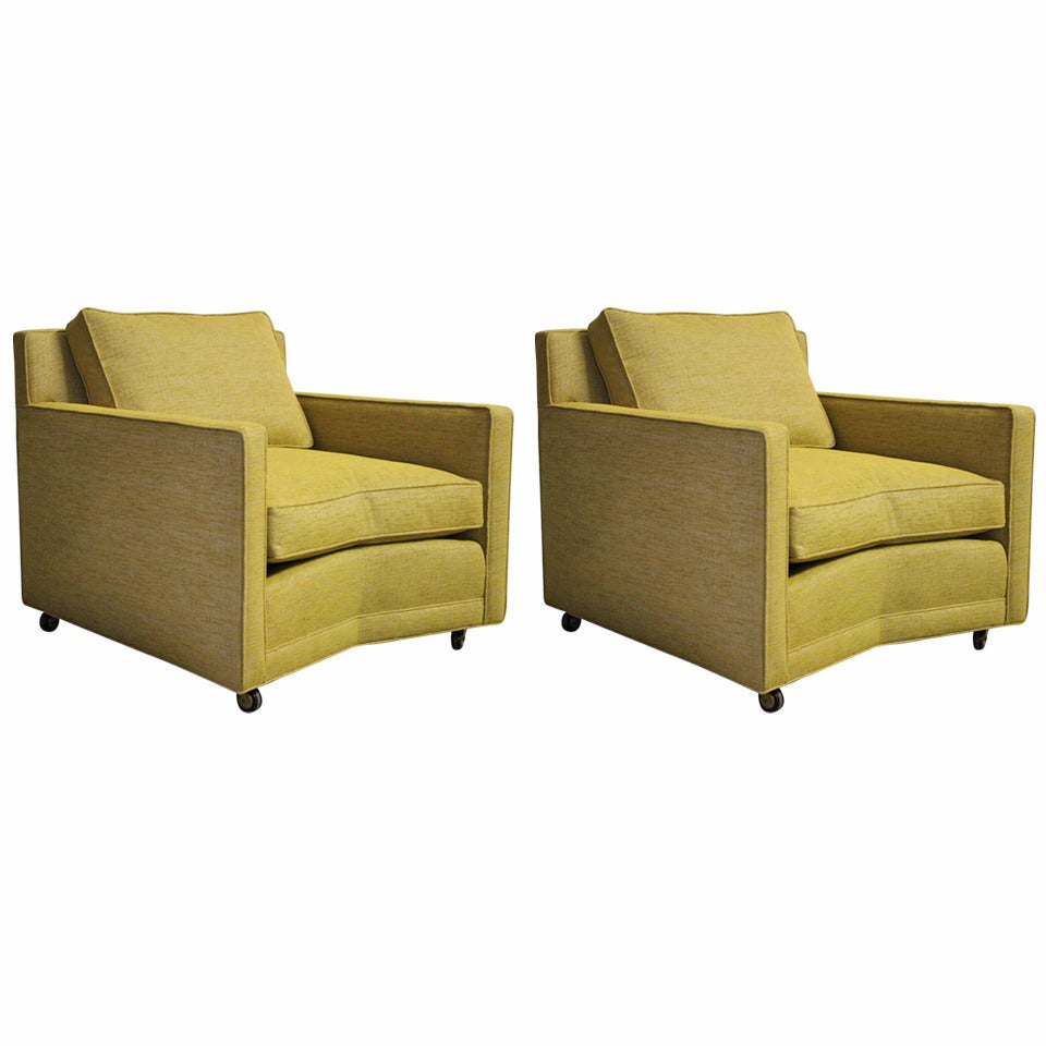 Pair of V shaped Lounge Chairs