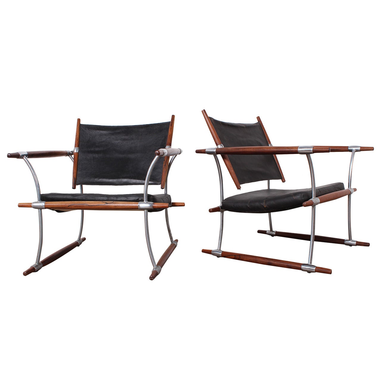 Pair of Rosewood Lounge Chairs by Jens Quistgaard