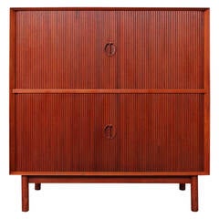 Tambour Cabinet by Peter Hvidt