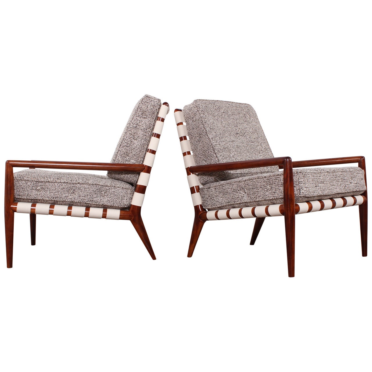 Pair of Lounge Chairs by T.H. Robsjohn-Gibbings