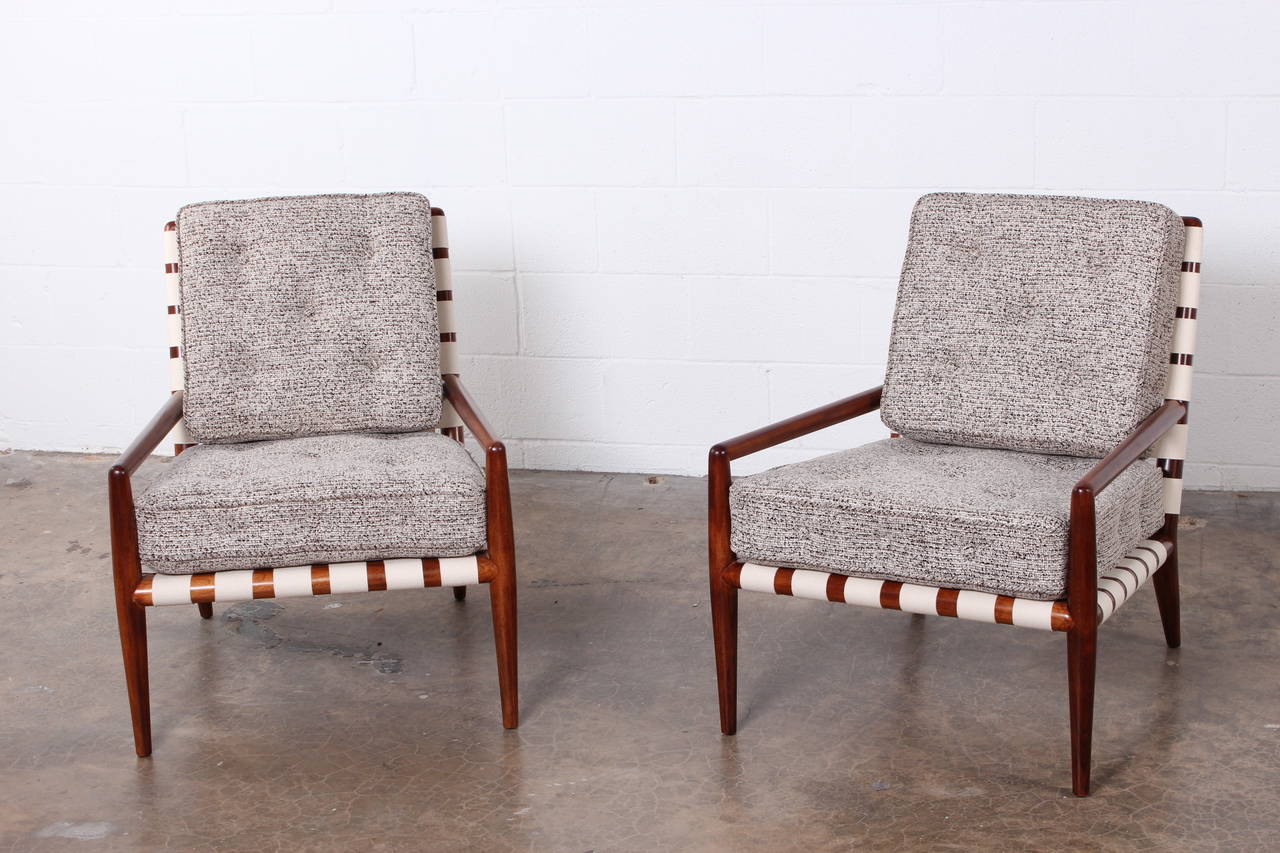 Pair of Lounge Chairs by T.H. Robsjohn-Gibbings 6