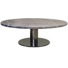 Large Stone Top Coffee Table