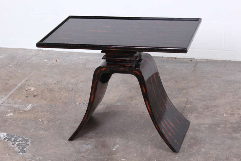 Side Table by Paul Frankl for Brown Saltman In Good Condition In Dallas, TX