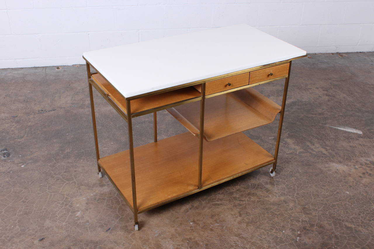 paul mccobb bar cart