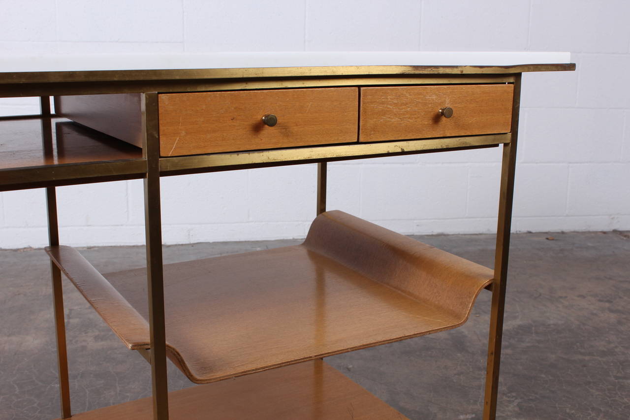 Mid-20th Century Bar Cart Designed by Paul McCobb