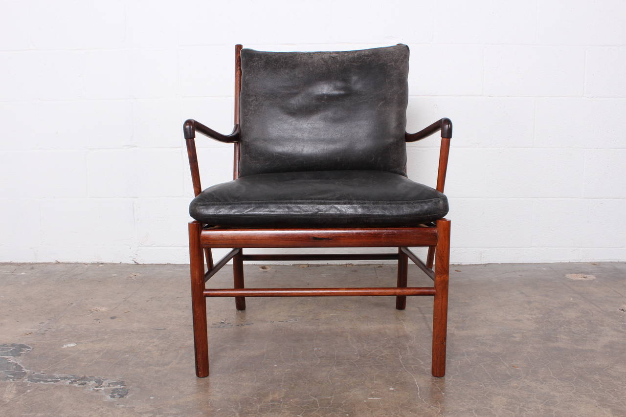 Mid-20th Century Colonial Armchair by Ole Wanscher