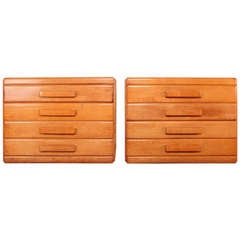 Pair of Chests by Russel Wright for Conant Ball