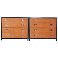 Vintage Pair of Dressers and Vanity by Michael Taylor for Baker
