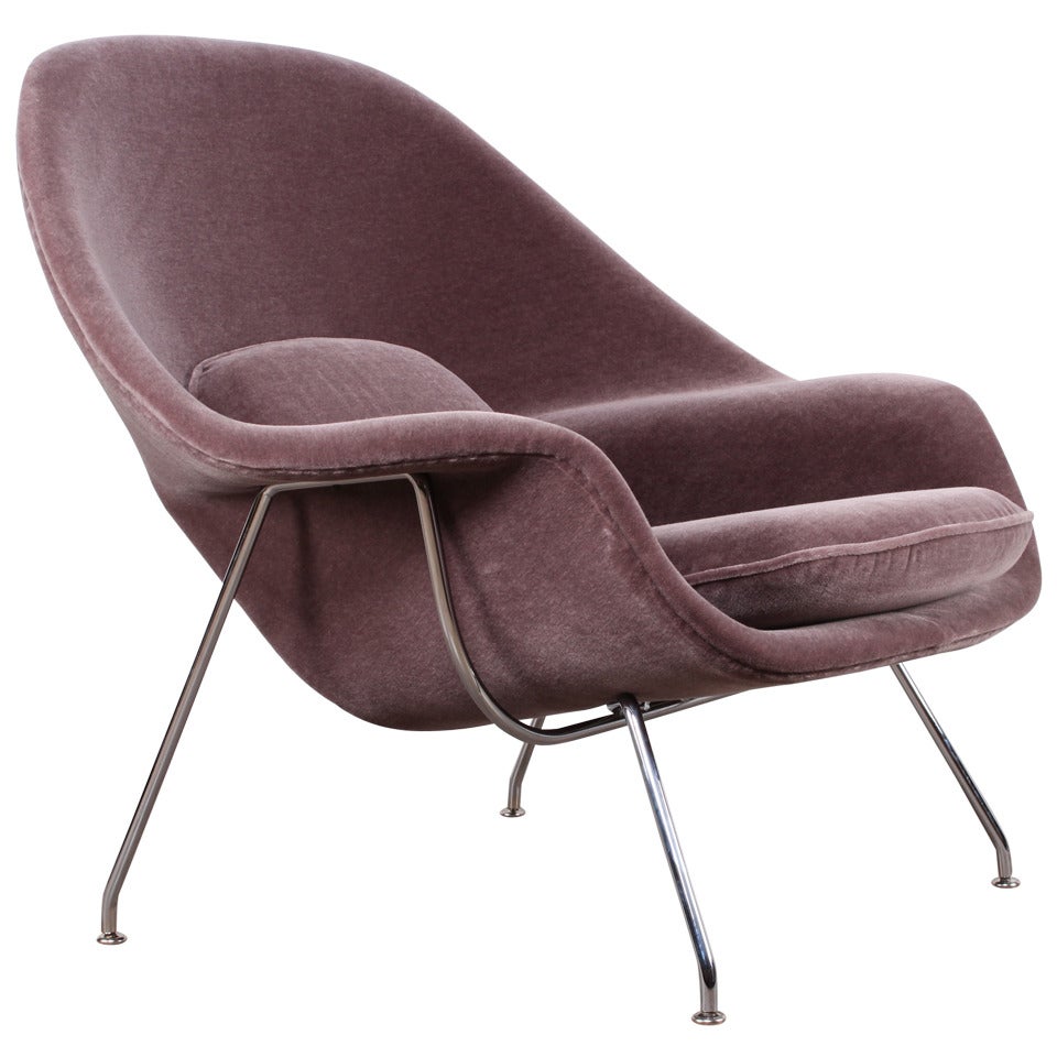 Eero Saarinen Womb Chair for Knoll in Mohair