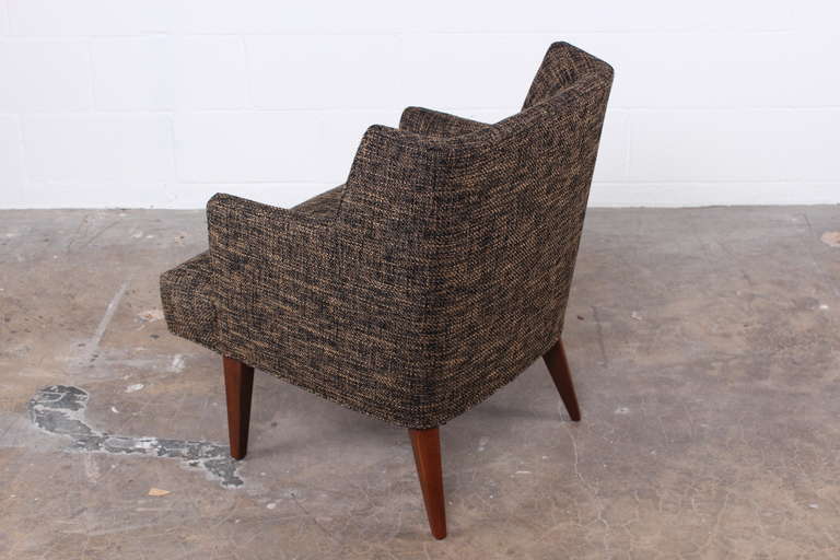 Pair of Petite Lounge Chairs by Edward Wormley for Dunbar 1