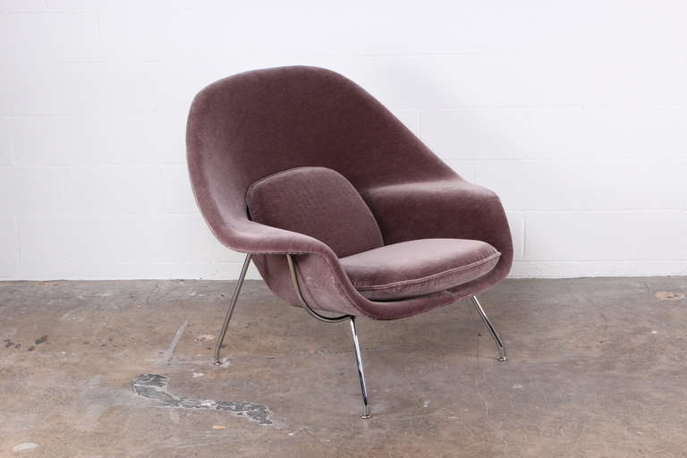 Eero Saarinen Womb Chair for Knoll in Mohair 1