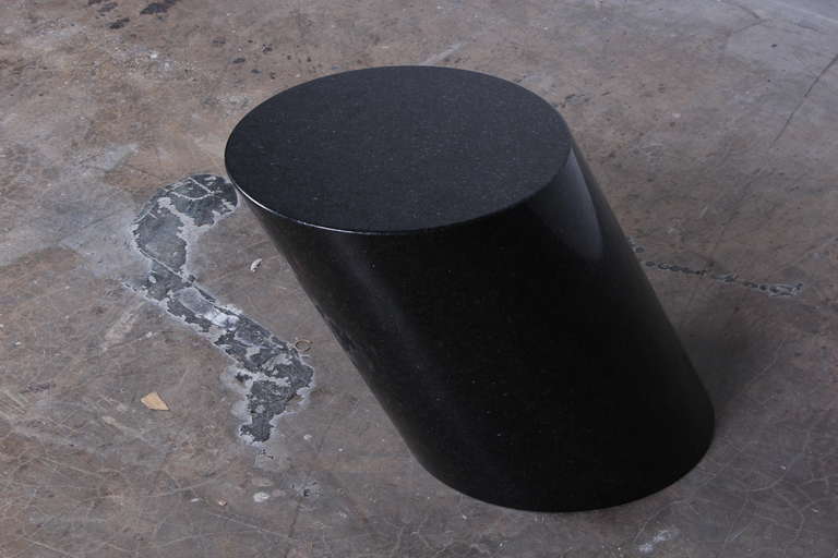American Granite Stump Table by Lucia Mercer for Knoll