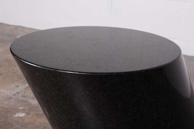 20th Century Granite Stump Table by Lucia Mercer for Knoll