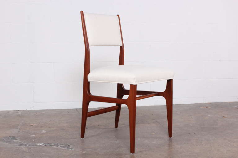 Set of Ten Dining Chairs by Gio Ponti for Cassina 3