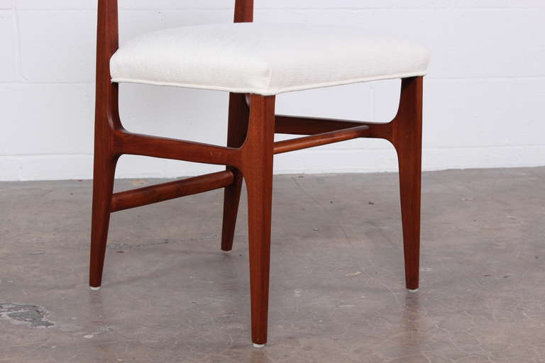 Set of Ten Dining Chairs by Gio Ponti for Cassina 5