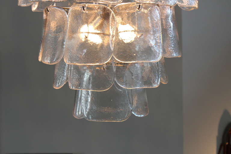 Mid-20th Century Murano Glass Chandelier