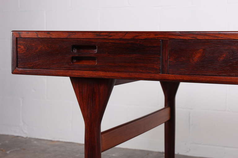Danish Rosewood Desk by Nanna Ditzel