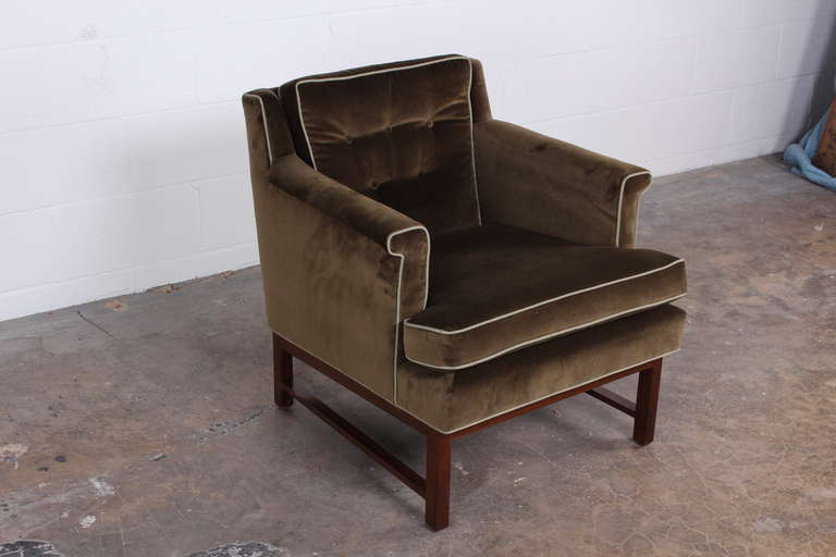 Pair of Lounge Chairs by Edward Wormley for Dunbar 5
