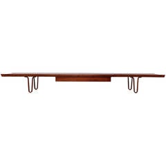 Extra Long "Long John" Bench by Edward Wormley for Dunbar 3