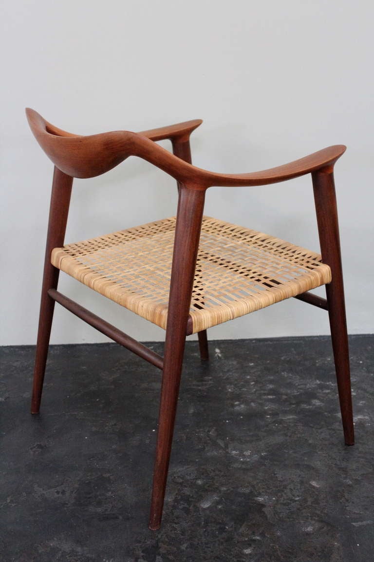 Mid-20th Century Bambi Arm Chair by Rolf Rastad & Adolf Relling