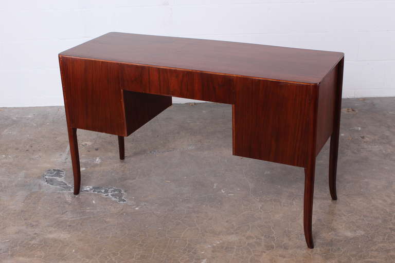 Walnut Desk by T.H. Robsjohn-Gibbings for Widdicomb 5