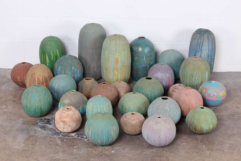 Large Collection of Pottery by Richard Lincoln 2