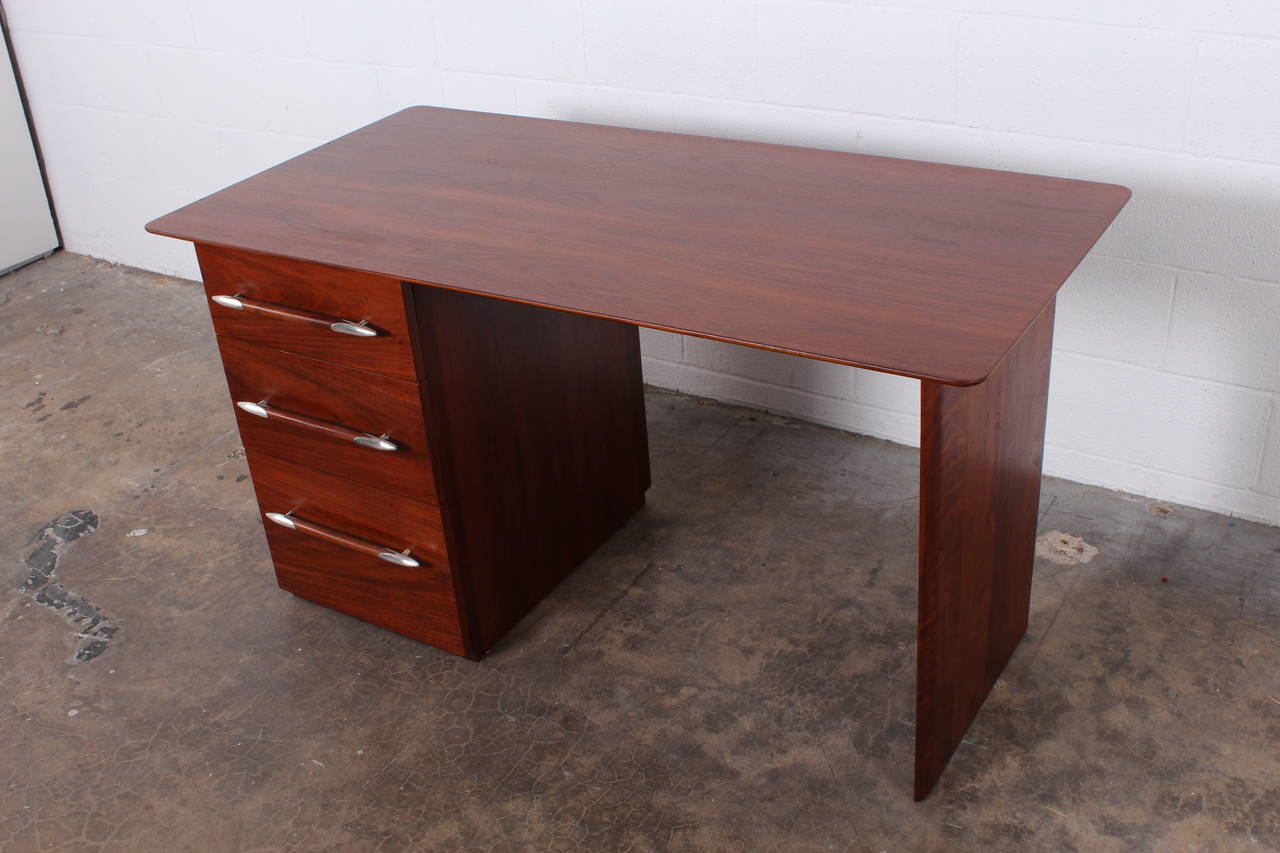 Mid-20th Century Desk and Chair by T.H. Robsjohn-Gibbings