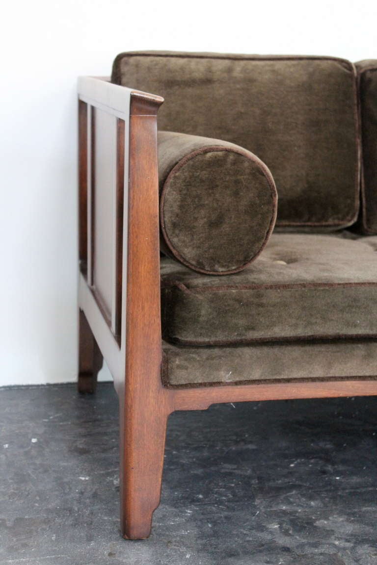 Rare sofa designed by Edward Wormley for Dunbar (amerikanisch)