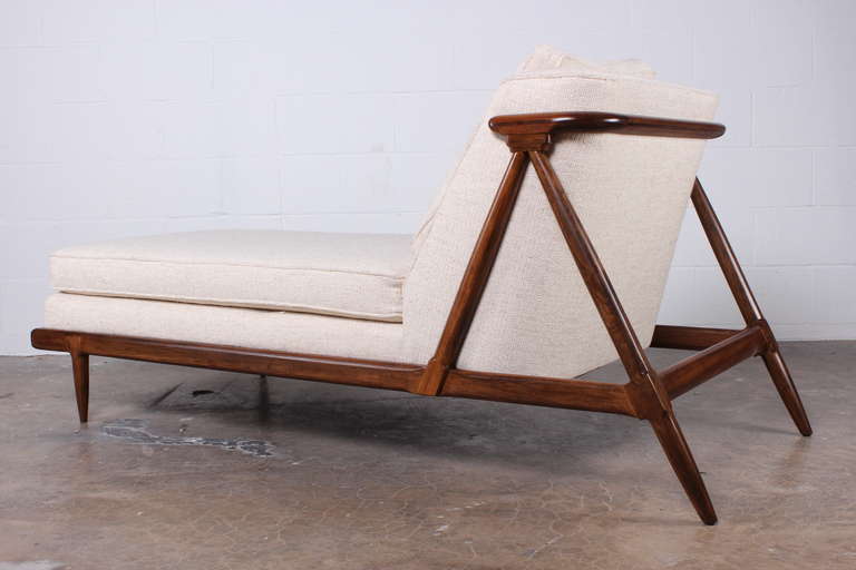 Rare Tomlinson Sophisticate Chaise Lounge In Excellent Condition In Dallas, TX