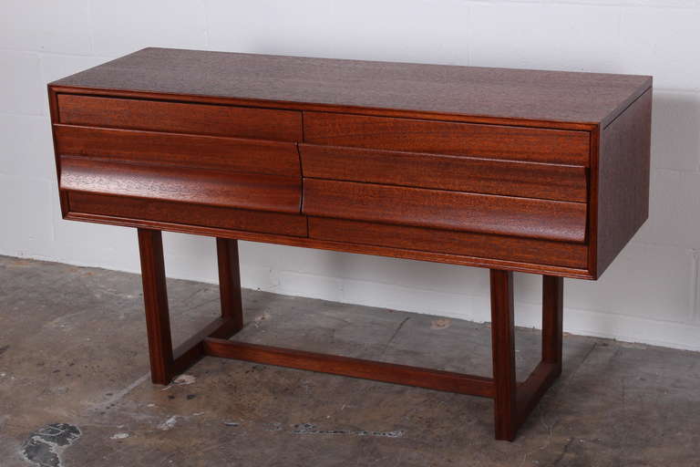 Mid-20th Century Console by Paul Laszlo for Brown Saltman