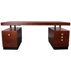 Large Desk by Gilbert Rohde for Herman Miller