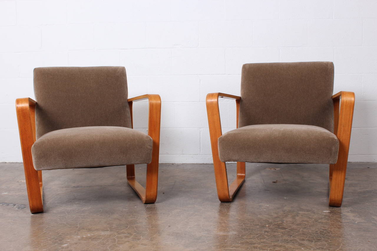 Pair of Tank Chairs by Edward Wormley for Dunbar 5