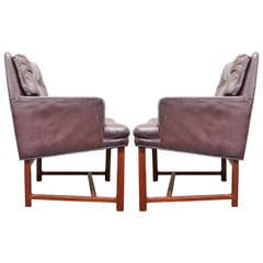 Pair of Armchairs by Edward Wormley for Dunbar (4 available)