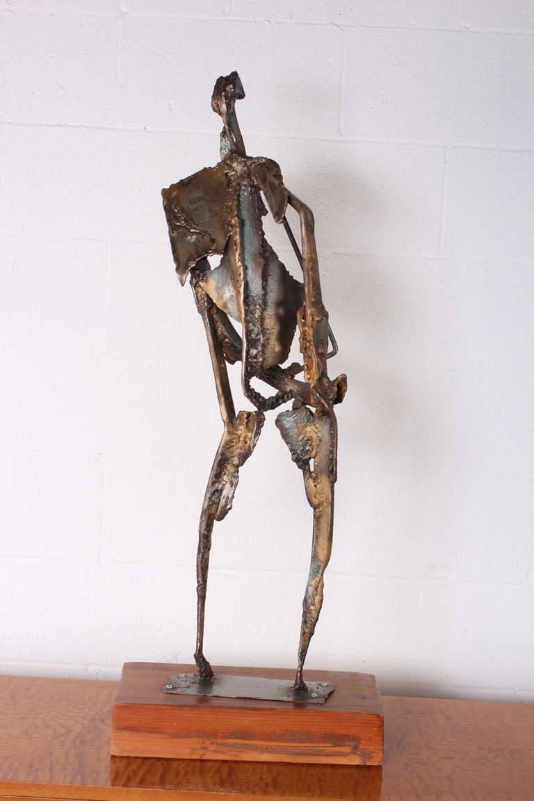 Large Figurative Brutalist Sculpture by Franklin Wurster 4