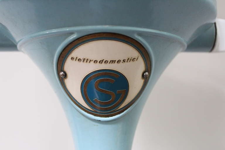 Rare Zodiaco Floor Fan by San Giorgio Elettrodomestici 1
