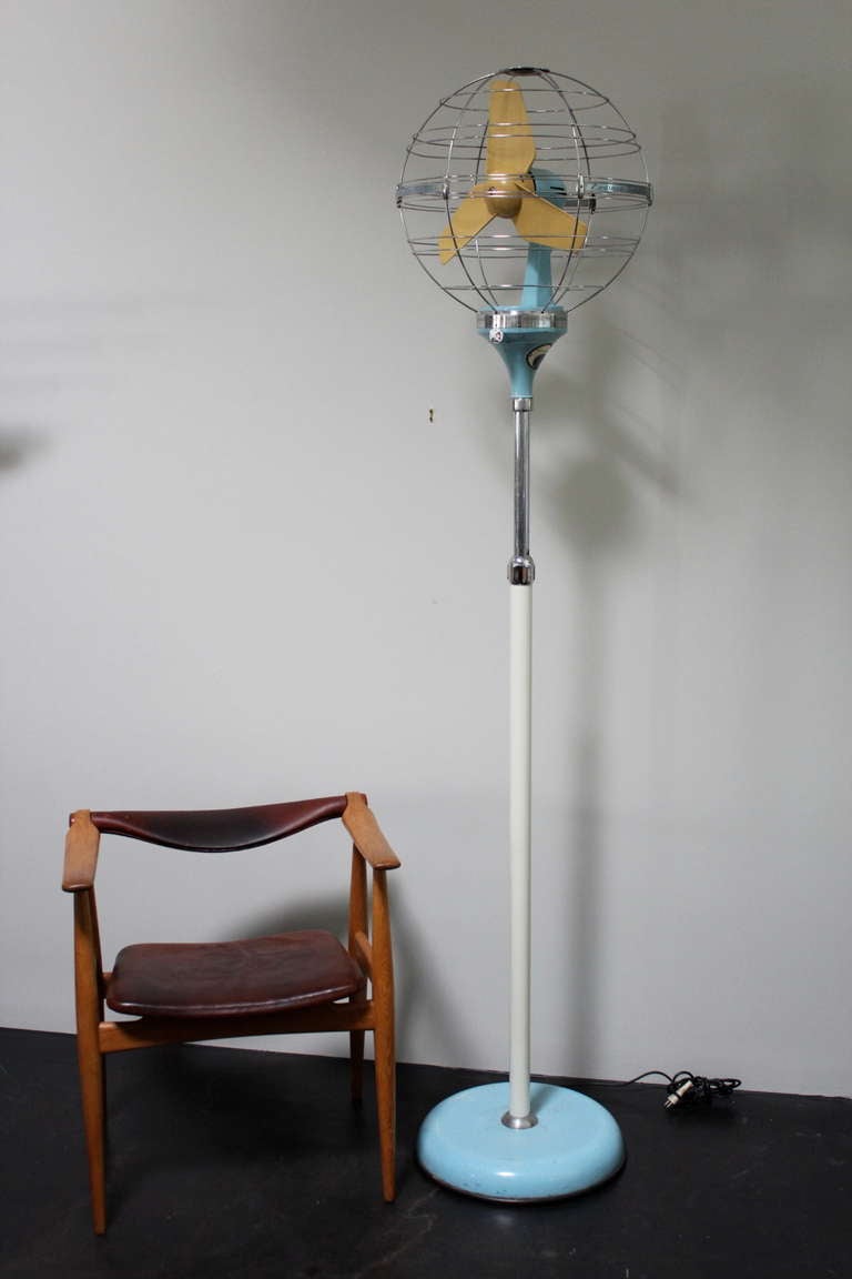 Rare Zodiaco Floor Fan by San Giorgio Elettrodomestici 3