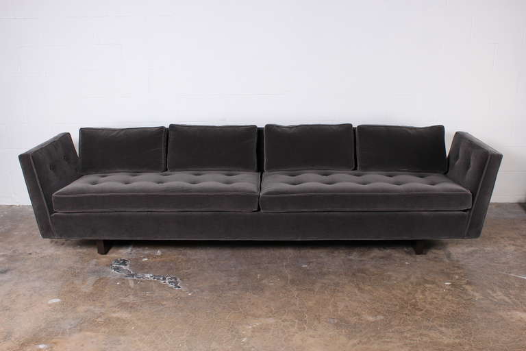 Split-Arm Sofa by Edward Wormley for Dunbar In Excellent Condition In Dallas, TX