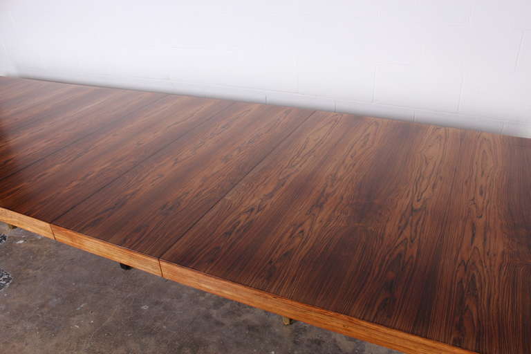 Mid-20th Century Rosewood Dining Table by Harvey Probber