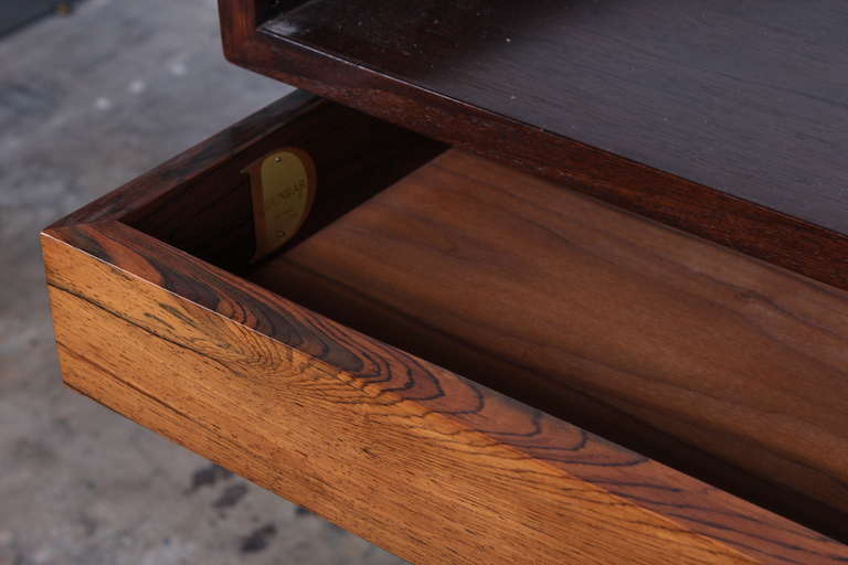 Rosewood Roll Top Desk by Edward Wormley for Dunbar 2