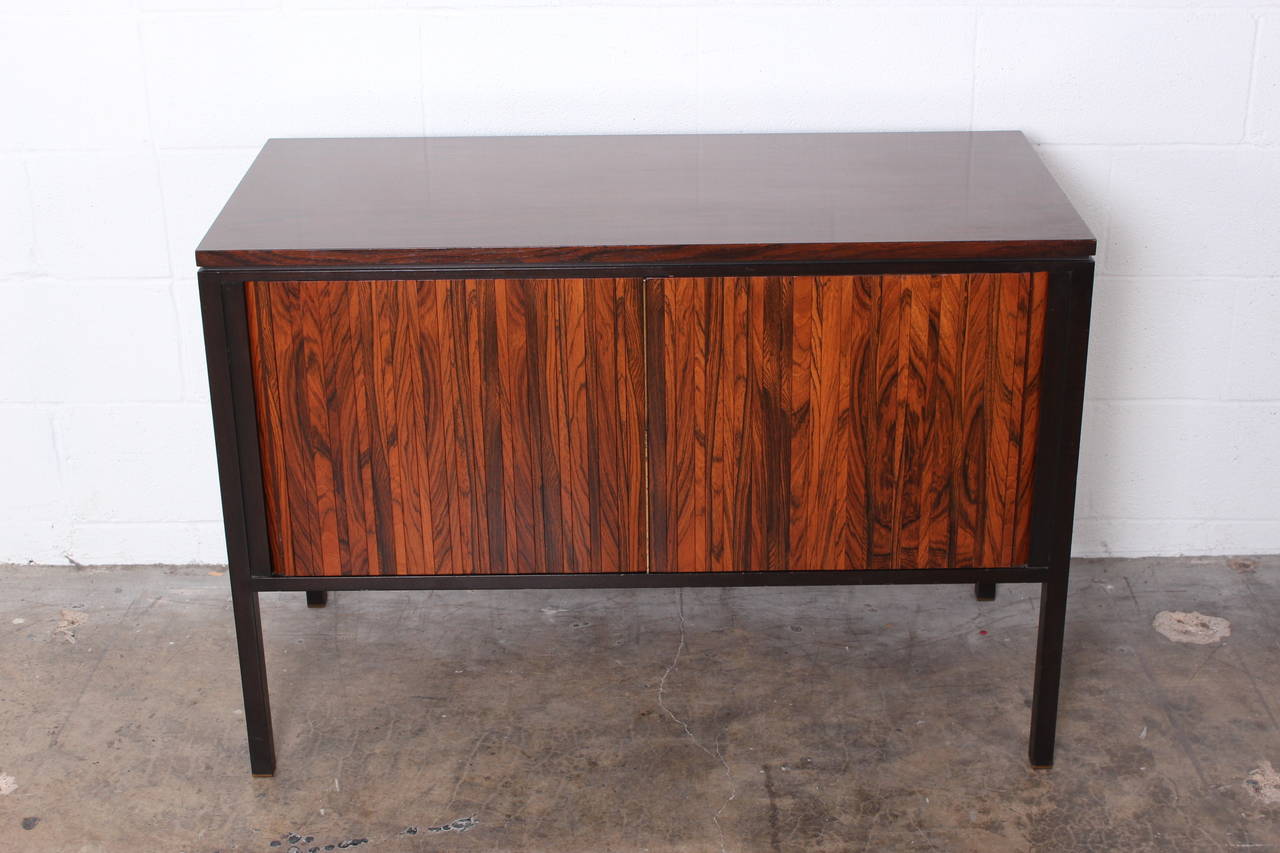 Rosewood Tambour Cabinet by Edward Wormley for Dunbar 2