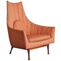 High Back Lounge Chair by Paul McCobb