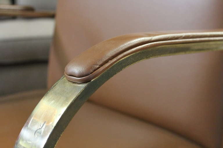 American Bronze BRNO Chairs by Mies Van Der Rohe for Knoll