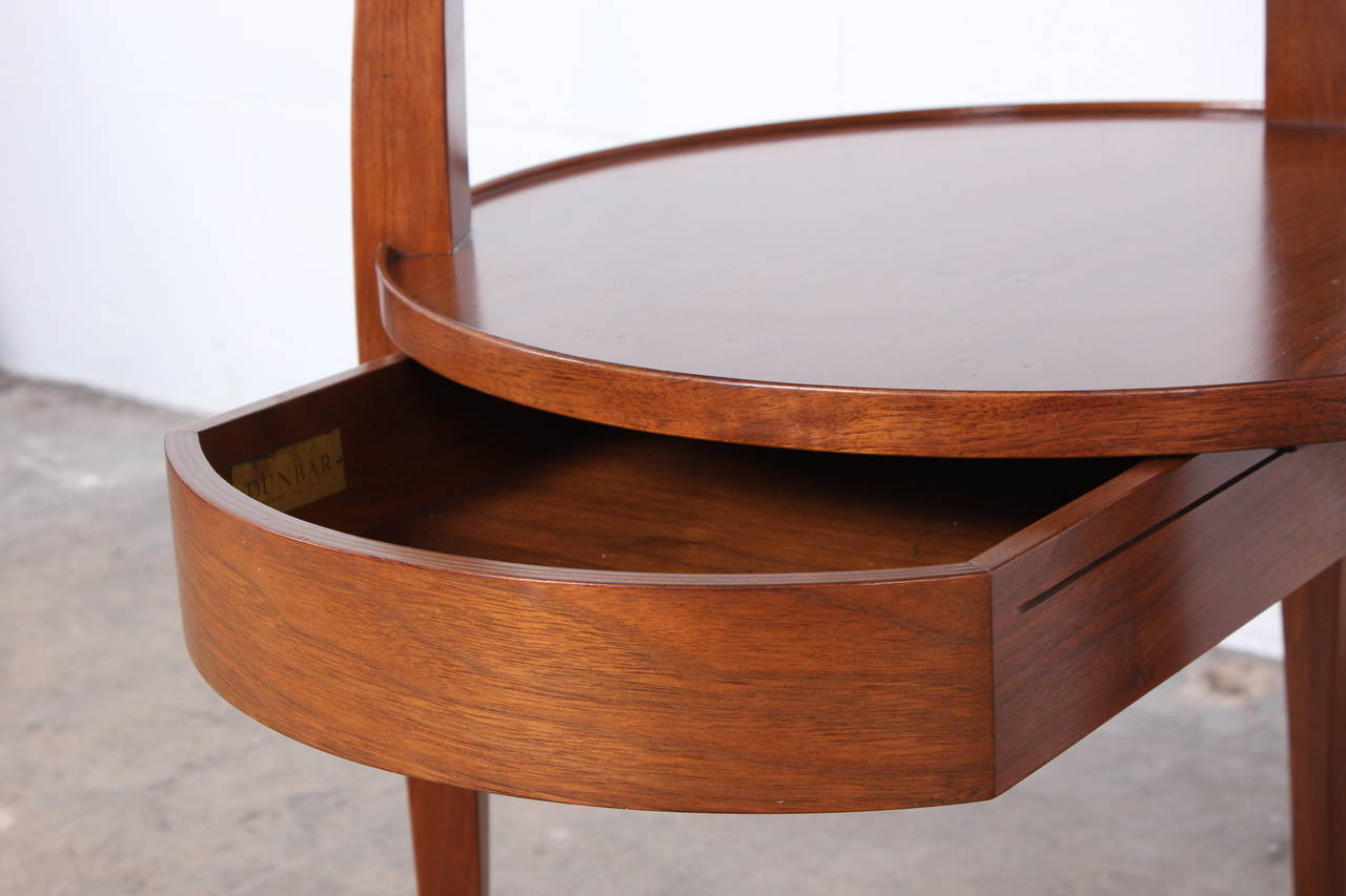 Mid-20th Century Two-Tier Side Table by Edward Wormley for Dunbar