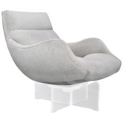 Swiveling Lounge Chair by Vladimir Kagan