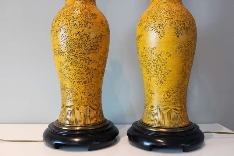 Pair of Ceramic Lamps by Paul Hanson 2