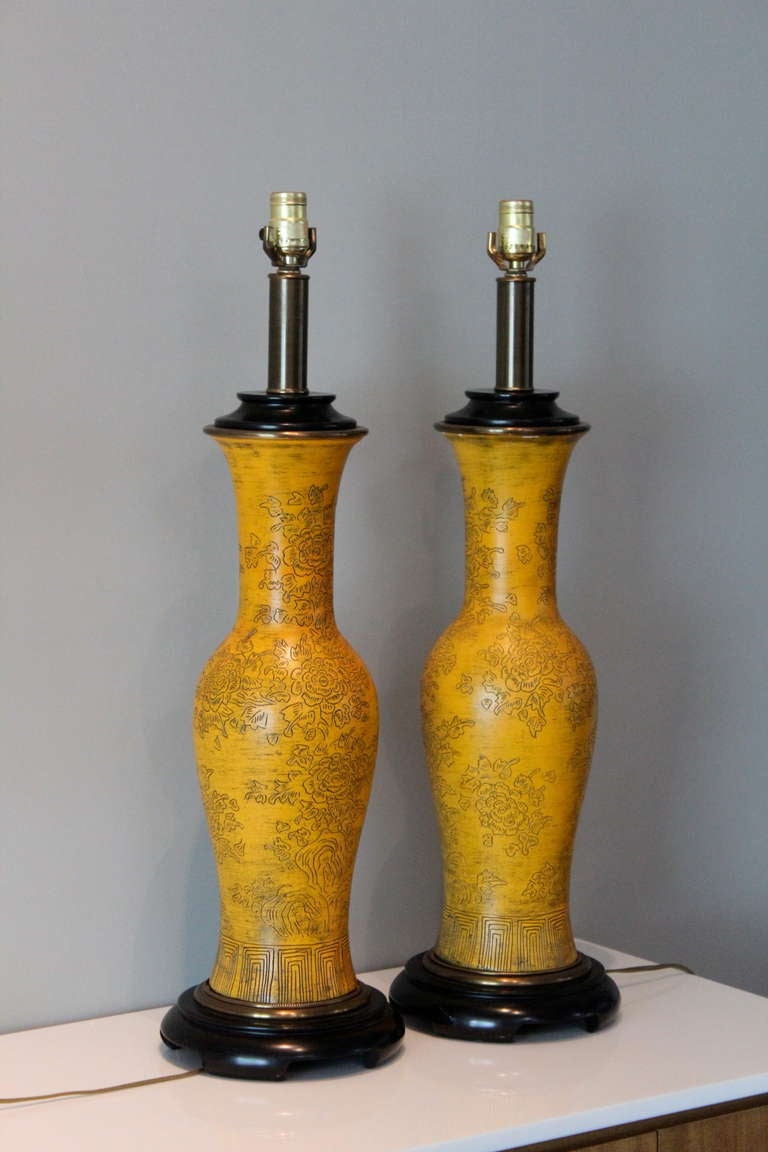 Pair of Ceramic Lamps by Paul Hanson 4