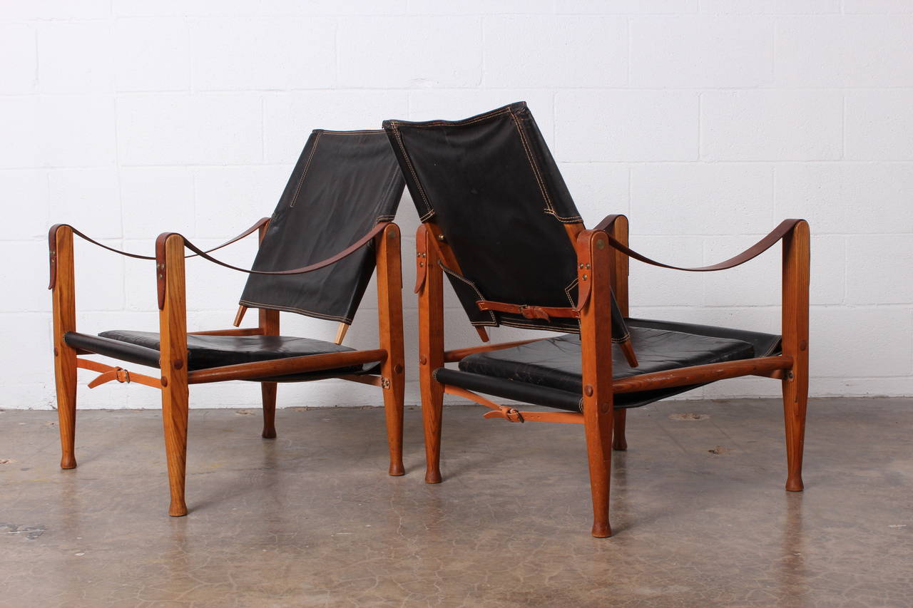 Pair of Safari Chairs by Kaare Klint 5
