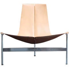 Rare Low Lounge T Chair by Laverne